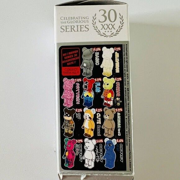 MEDICOM BE@RBRICK 100% Series 30 SF Steampunk Bearbrick - Picture 5 of 5